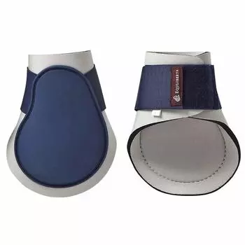 EQULIBERTA Защитная накладка на заднюю ногу лошади, комплект для левой и правой ноги, темно-синий, 27–32 см EQ-HA-1693B