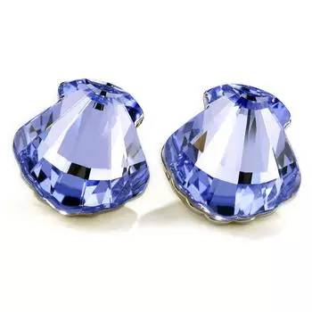 Er-00019 Ювелирные изделия из настоящего австрийского хрусталя, посеребренные современные женские серьги-ракушки, 2022 Y2k, ювелирные изделия, подарок на день матери