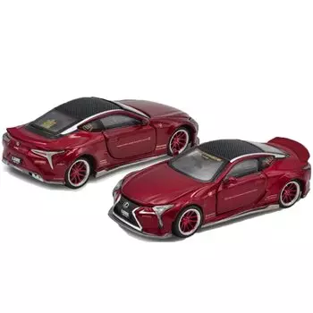 Era Car Liberty Walk Lexus LC500 Metallic Red Era Car LEXUS LB Works LC500 1/64 [предмет]