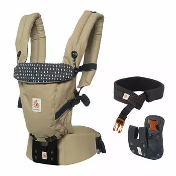 Ergobaby Baby Carrier Can Be Piggybacked Genuine Product Limited Baby Waist Belt Easy to Install Baby Carrier ADAPT Teardrop 0 Months CREGBCAPEATEAR