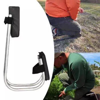 Эргономичная опора для колена для садоводов — прочная и регулируемая чёрный