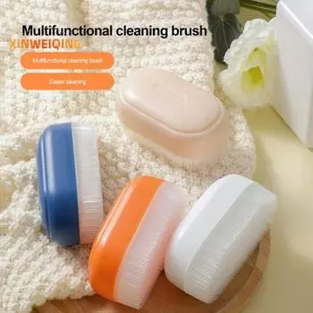 Эргономичная щетка для стирки, сильная моющая способность, устойчивость к падениям, скандинавский стиль, мягкая щетина бежевый