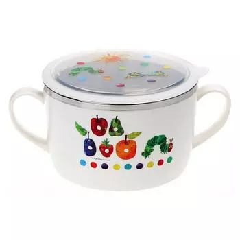 Eric Carle двойной рамен из нержавеющей стали с герметичной крышкой, белый, 1 шт., Популярные корейские товары для родителей