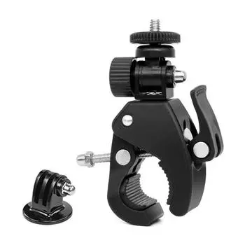 ERIKOLE For Gopro Hero 11 10 9 8 7 6 5 4 Black Bicycle Motorcycle Handlebar 360 Degree Tripod Mount for YI 4K SJCAM Accessories