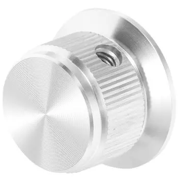 ERINGOGO Guitar Volume Knob Aluminum Alloy Durable Replacement Potentiometer Knob DIY Compatible for Audio Amplifier Silver серебряный