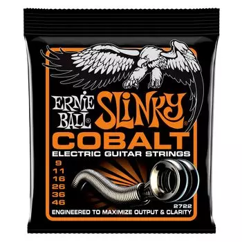 ERNIE BALL 2722 Electric Guitar Strings COBALT HYBRID SLINKY Cobalt Hybrid Slinky [Genuine Product] (09-46)
