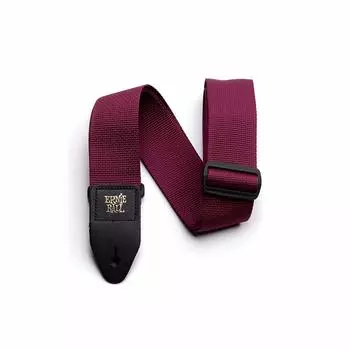 ERNIE BALL 4047 Guitar Strap Burgundy POLYPRO STRAP BURGUNDY Polypro Strap [Genuine Product]