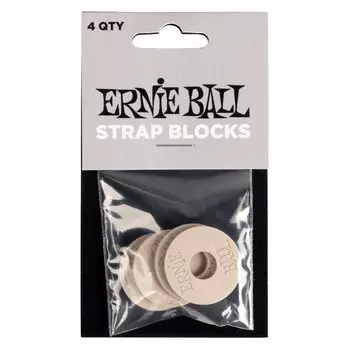ERNIE BALL 5625 Fall Prevention Strap Block STRAP BLOCKS Gray [Genuine Product] серый
