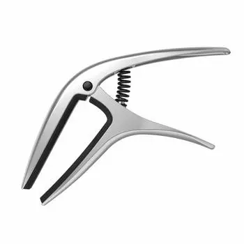 ERNIE BALL 9601 Гитарный капотаст AXIS CAPO SILVER Серебряный для гитары 2way Технические характеристики [Подлинный продукт] Акустическая/Электрическая серебряный