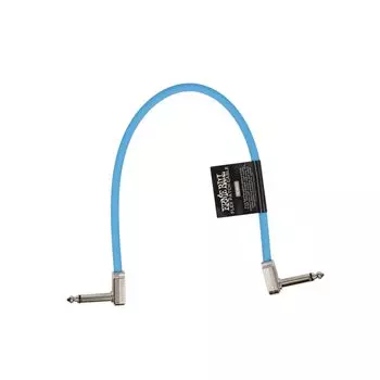 ERNIE BALL Ernie Ball Patch Cable Flex Patch Cables 6456 Blue 30 см Гитара/Бас 12