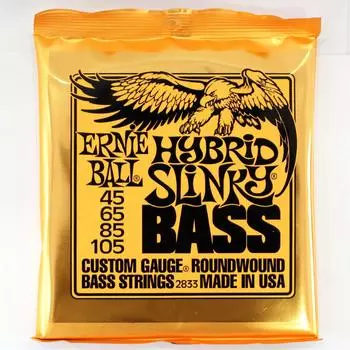 Ernie Ball ERNIE BALL SLINKY bass strings 2833/HYBRID BASS2SET