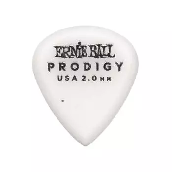 ERNIE BALL ERNIEBALL Picks Prodigy Picks White Mini Set of 6 [Genuine] 2.0mm #9203