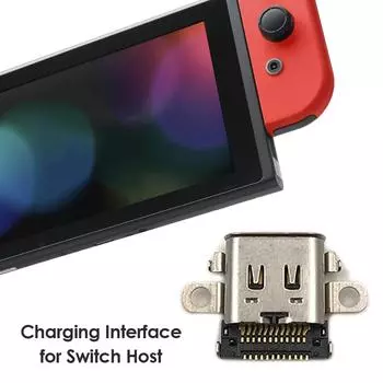 Ersatz-USB-C-Ladeanschluss-Ladebuchse для консоли Nintendo Switch