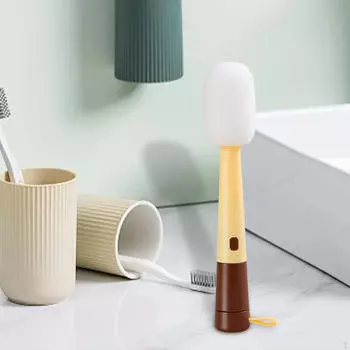 Ершик для бутылок, удобная съемная кухонная утварь, скребок для кастрюль, гибкий скребок для Replace Sponge