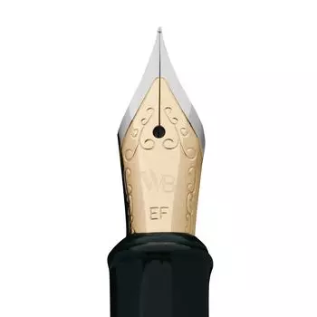 Erudite Extra Fine Nib section Gold Poly bag packaging - (Black trim) -1pc