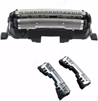 ES9013 Сменное лезвие Внешнее лезвие ES9087 Внутреннее лезвие ES9068 Сменное лезвие Совместимо с ES8115 Набор сменных лезвий для бритвы Сменный продукт чёрный