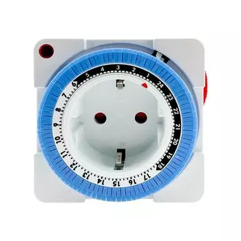 ЕС 24-часовой таймер, вилка таймера, механическое заземление, программируемый умный переключатель цикла обратного отсчета, розетка для внутреннего автоматического отключения питания