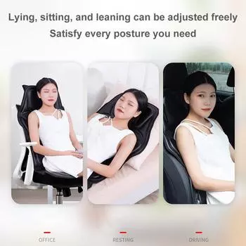 ЕС электрическое нагревательное вибрационное массажное кресло обезболивающая подушка для сиденья массажер для поясницы и спины матрас для автомобиля домашний коврик