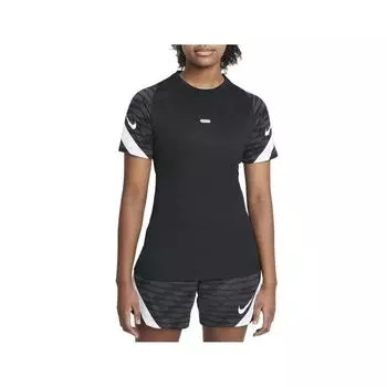 ES Nike Женская S Swoosh Dri FiT Training SportSwear Футболка с коротким рукавом CW6091 010 XS