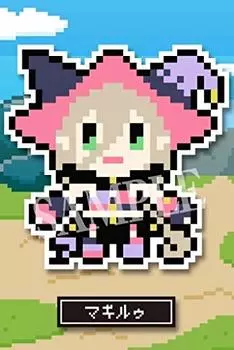 es series nino коллекция резиновых ремешков Tales of Berseria пиксельная графика Magilou единичная версия.