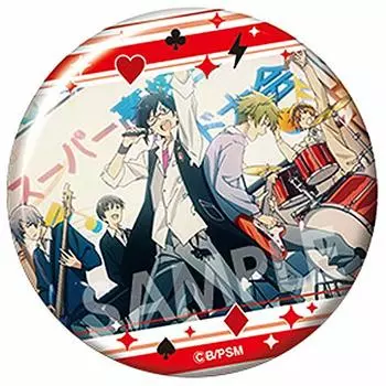 es series nino trading badge collection THE SideM set single item IDOLM@STER vol.1 (красный/костюм)