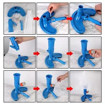 ЕС/США пруд фонтан всасывающая головка пылесос для бассейна чистка дезинфицирующий инструмент пылесос щетка портативный