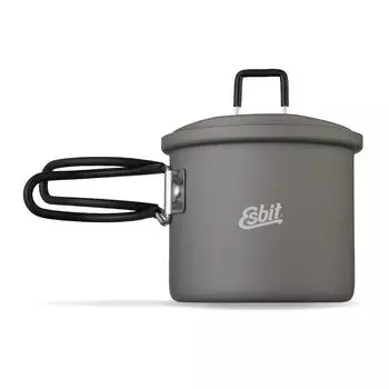 Esbit Camping Outdoor Pot Cooker Aluminum Pot 625ml ESPT625HA0 Gray