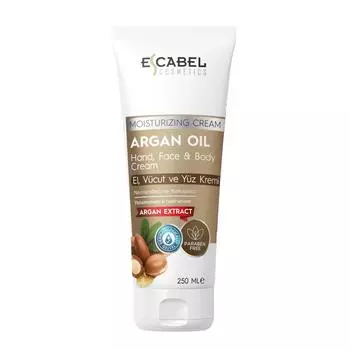 Escabel Argan Oil Увлажняющий крем для рук, лица и тела без парабенов 250 мл