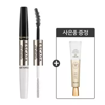 Escada Тушь для ресниц Volume Long Lash Dual Mascara EX 11 мл + Бесплатный подарок Крем для век / База Chic Emotion Top Note по 5,5 мл каждая, 1 шт.