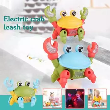 Escape Crab Electric Pet Музыкальные игрушки Детские игрушки Подарки на день рождения Обучающие игрушки для скалолазания