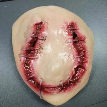 Escape Room Haunted House Сценарий Killing Bar Makeup Mask One size красный