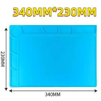 ESD паяльный коврик ремонтная подкладка изоляционная термостойкая паяльная станция силиконовый рабочий коврик настольная платформа набор инструментов для ремонта телефона