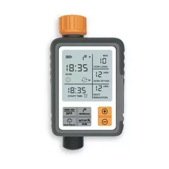 Eshico All Days Use Цифровой таймер для полива на открытом воздухе Автоматический Temporizador Садовые принадлежности Регулируемый программатор