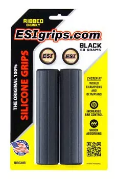 ESI Grips ESI Grips RIBBED CHUNKY BLACK Size Length 130mm Grip Diameter 32mm чёрный