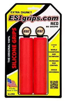 ESI grips Extra Chunky Red Grip Diameter 34mm XLCRD красный