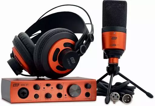 ESI U22XT cosMik Set Recording and Distribution Set XT Audio 10 Condenser 10 Monitoring U22XTCOSMIKSET (U22 Interface/cosMik Microphone/eXtra