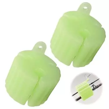 EsiFare Fishing Rod Holder Strap of Fishing Rod Fixing Fishing Elastic Lock Ball 3 Hole Rod Holder 3mm 6mm 8mm Rod Protection Fishing Rod Fixation for зелёный