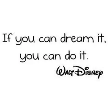 Если вы можете мечтать об этом наклейка гостиная спальня фон настенная декоративная наклейка