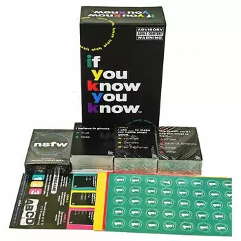 Если вы знаете, вы знаете — основы карточной игры для взрослых One Size