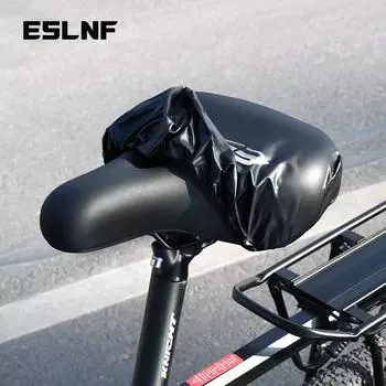 ESLNF Bicycle Cushion Rain Cover Road Bike Sunscreen Waterproof Cushion Cover Mountain Bike Saddle Dust Cover Bicycle Accessory оранжевый