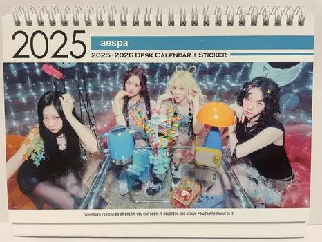 Espa Goods 2025 - 2026 2-летний настольный календарь (аэспа 2)