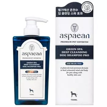 Espian Green Spa Deep Cleansing Dog Shampoo Pro, корейский шампунь для домашних животных