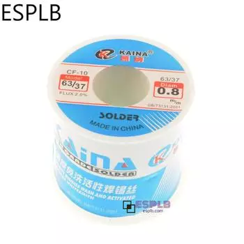 ESPLB 450G припой проволока 0.5/0.6/0.8/1.0/1.2/1.5/2.0мм CF-10 63/37 канифоль оловянно-свинцовый припой проволока сердечник флюс для сварки 1.5mm