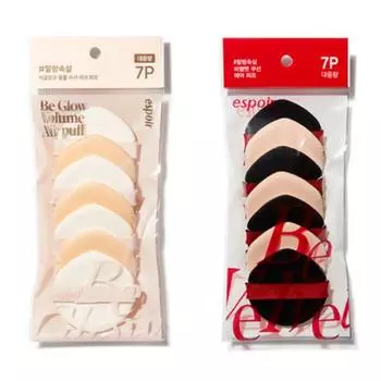 Espoir Be Velvet/ Be Glow Air Puff - спонж для нанесения макияжа (3 варианта) BE VELVET (BLACK)