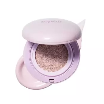 Espoir Due Like Jello Tone Up Cushion SPF50+ PA+++ 02 Neutral Mauve Plump and Glossy Skin Tone Up Base Pore Hiding Base Control Color espoir Official