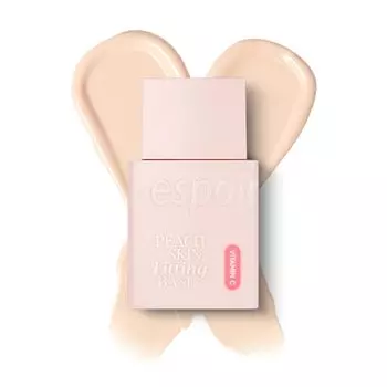 espoir Peach Skin Fitting Base All New 30мл База под макияж Праймер Покрытие пор Предотвращает скатывание Корейская косметика espoir official SPF50+ PA++++, Выравнивание тона