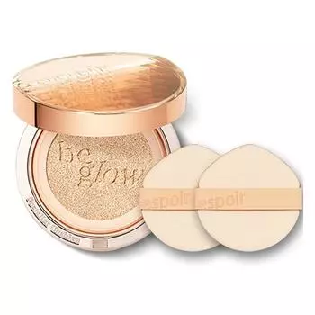 Espoir Pro Tailor Be Glow New Class Cushion + Puff 2p Set SPF42 PA++, Ivory, 1 set