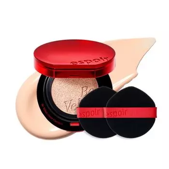 Espoir Renewal Be Velvet Cover Cushion SPF42 2 20 Vanilla Cushion Foundation High Coverage Fall Base Makeup Korean Cosmetics Espoir Official PA+++