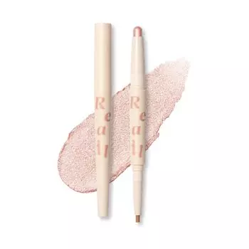 espoir Tear Bag Liner Real Eye Dual Stick Champagne Beam Dual Type 2Step Stick Eye Shadow Tear Bag Makeup Tear Bag Liner Korean Cosmetics Espoir