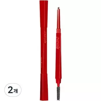 Espoir The Brow Balance Pencil 0.1g, No. 6 Light Taupe, 2 pcs.